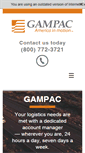 Mobile Screenshot of gampac.com